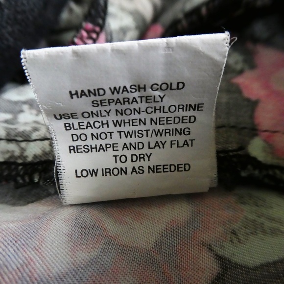 Kendall & Kylie Bomber Jacket Zip Floral Sheer Raglan Sleeve Lightweight S - Picture 7 of 8